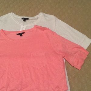 🎉 Sale NWT 2 for $25 Banana Republic 100% linen